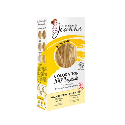 COLORATION VÉGÉTALE BLOND DORÉ