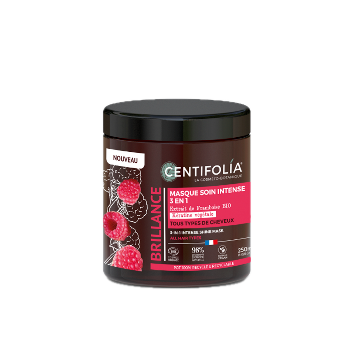 MASQUE BRILLANCE INTENSE FRAMBOISE