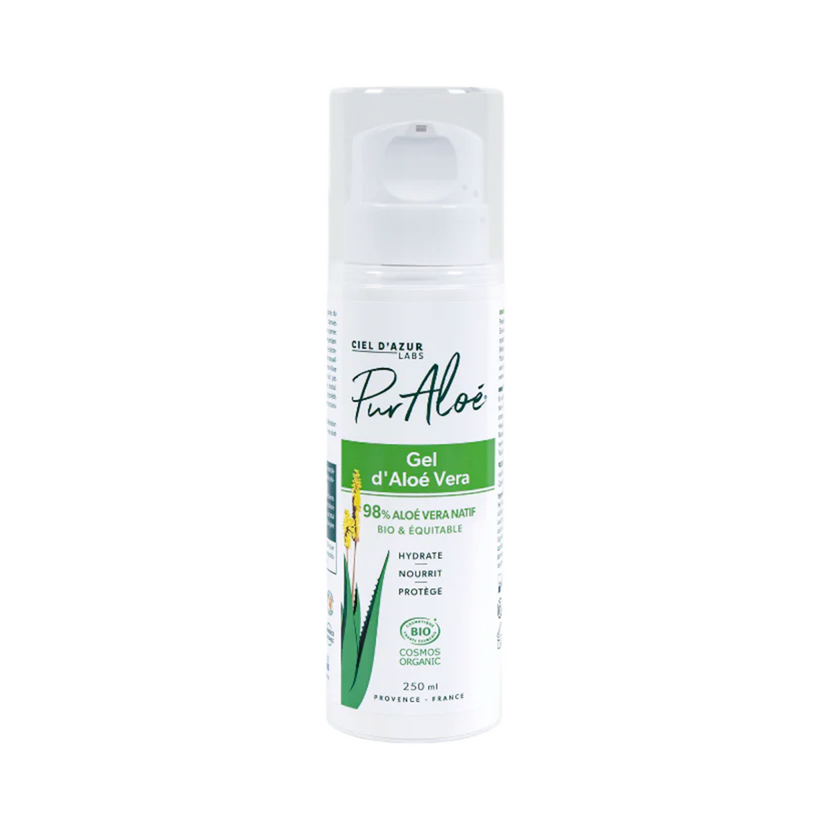 GEL D’ALOE VERA NATIF BIO