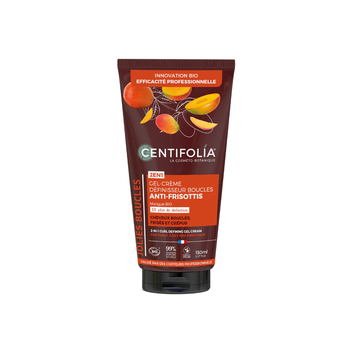 creme gel definisseur de boucles centifolia