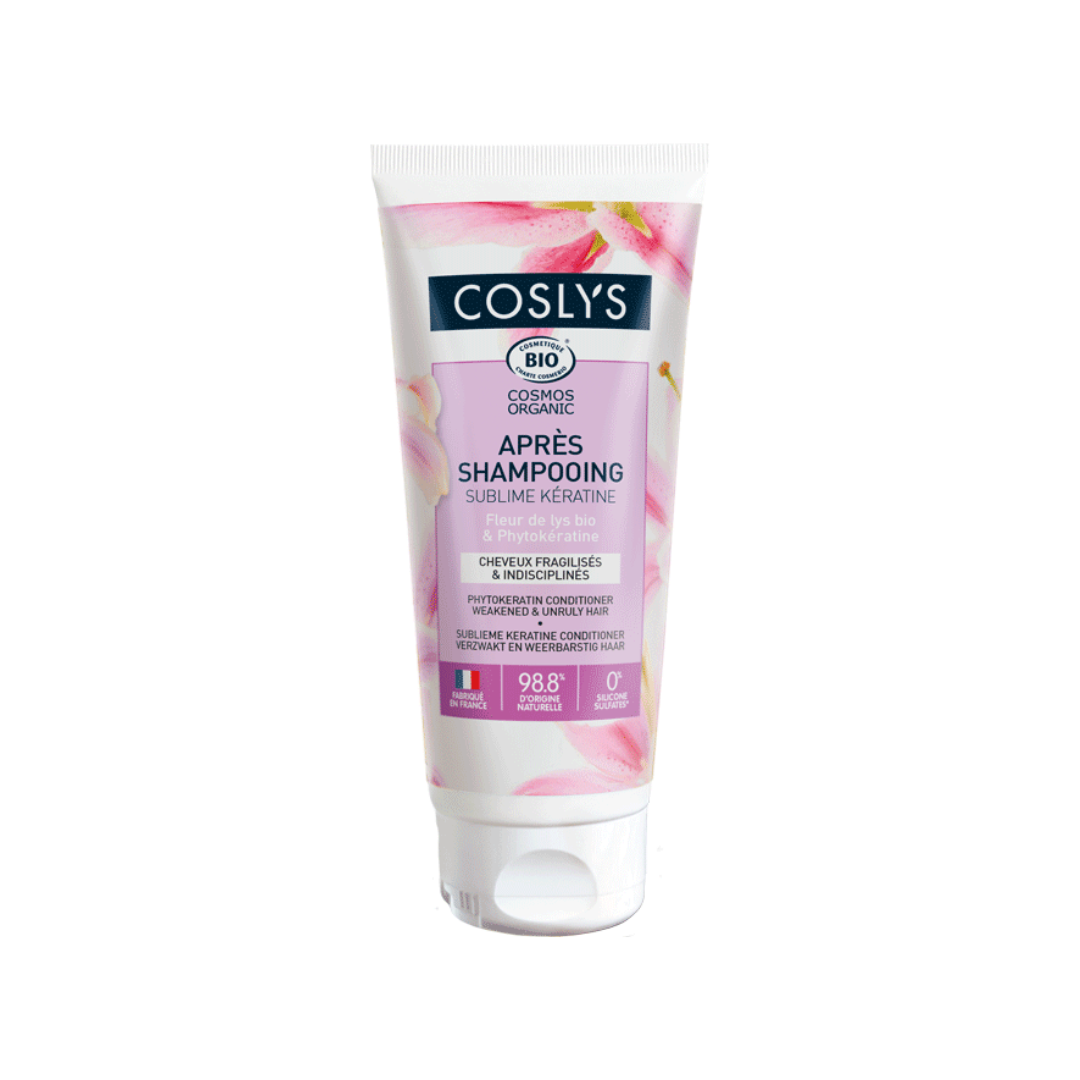 après shampoing sublime kératine coslys