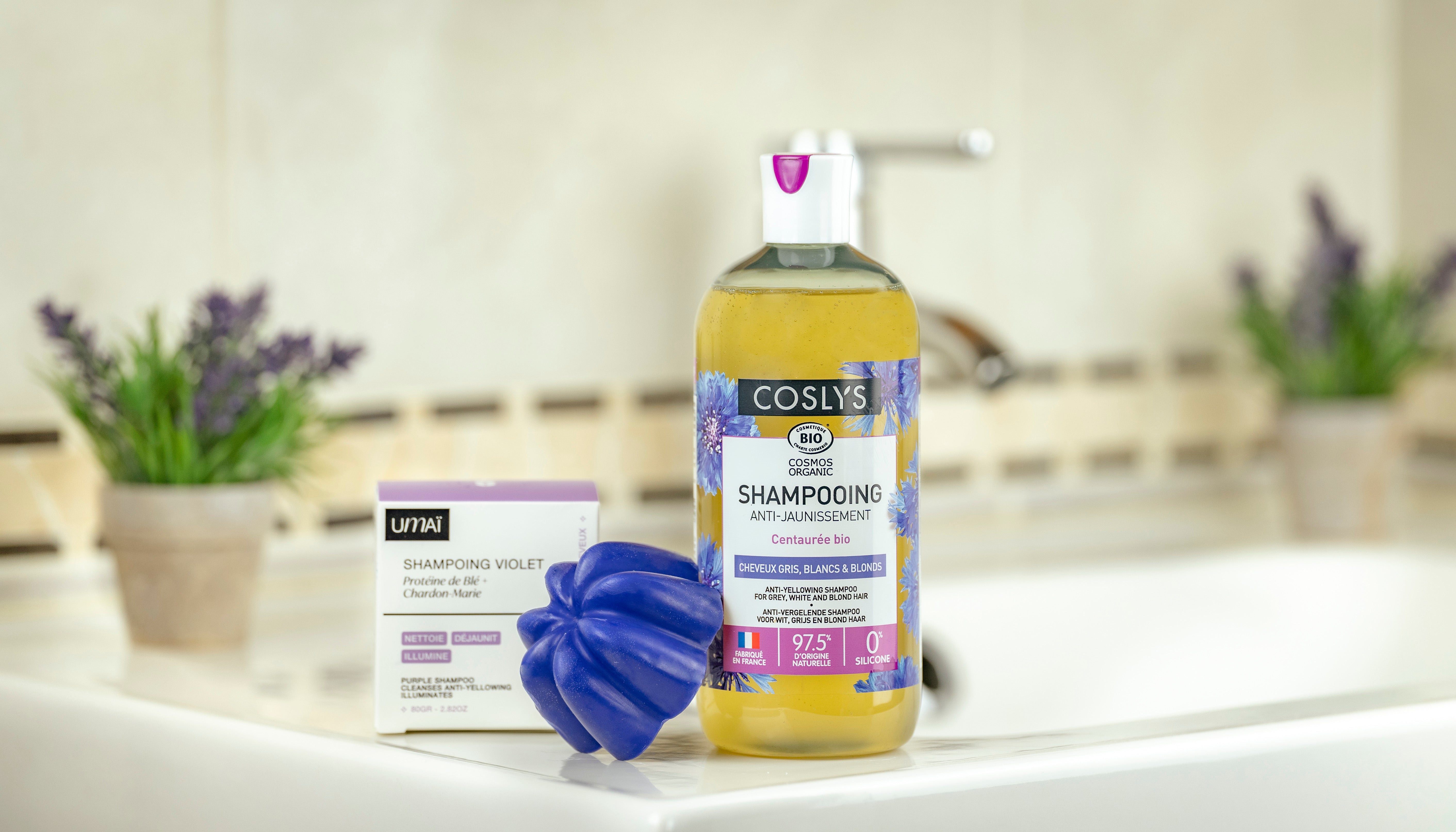 Shampoing déjaunissants