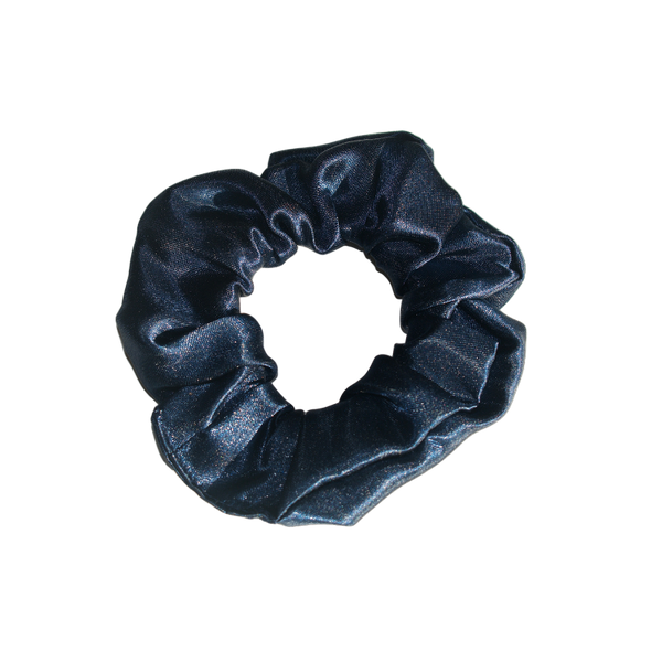 CHOUCHOU BLEU NUIT SATIN